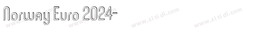 Norway Euro 2024字体转换